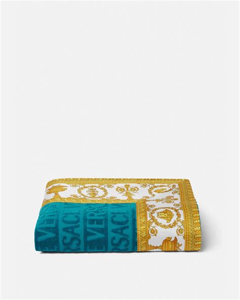 versace animal print beach towel|Versace prayer mat.